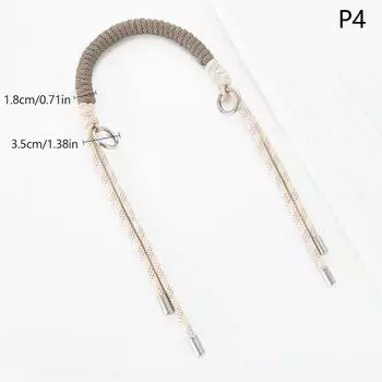 1 шт., ремешок для сумки, тканая веревка ручной работы, ремешок для сумки-тоут, мини-сумка, тканый ремешок, сумка-трансформер, аксессуары