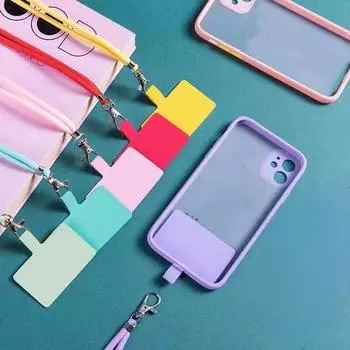 1 шт. ремешок для телефона регулируемый съемный шейный шнур ремешок карабин совместимый кулон с картой для мобильных брелоков цвета