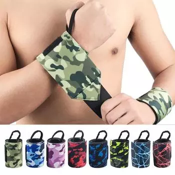 1 шт., ремни для поддержки запястий для тяжелой атлетики, кросс-фита, фитнеса, спорта, увеличьте свою силу, поднимите больше веса Left