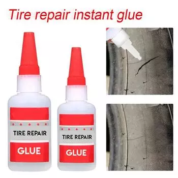 1 шт. Ремонт царапин на автомобильных шинах Клеевые инструменты Клей для заполнения твердых трещин на резиновой стороне Мягкий ремонт резины с P5N4