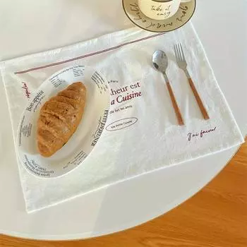1 шт. Ретро французская деревенская кухня столовое белье выпечка и укладка 30x40 см