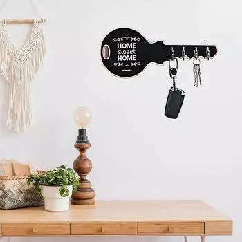 1 шт. ретро стиль практичный крючок для мебели для дома настенный крючок для ключей декоративный настенный подвесной белый