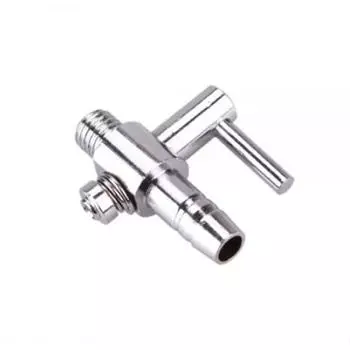 1 шт. резьба из нержавеющей стали для аквариума, распределитель воздушного потока, рычаг управления клапаном