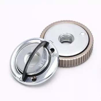 1 шт. Резьба M14 угловая шлифовальная машина самоблокирующаяся прижимная пластина угловая шлифовальная машина быстросъемный фланцевый гайка зажимной патрон инструменты детали