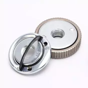 1 шт. Резьба M14 угловая шлифовальная машина самоблокирующаяся прижимная пластина угловая шлифовальная машина быстросъемный фланцевый гайка зажимной патрон инструменты детали diamond