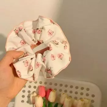 1 шт. Резинка для волос в виде цветка и толстой кишки для женщин и девочек