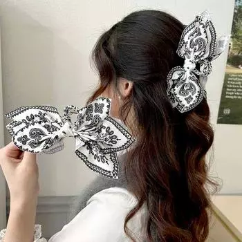 1 шт. резинки для волос в виде цветка кешью французские резинки для волос в этническом стиле резинки для волос в виде облаков высокие аксессуары для волос заколки темперамент