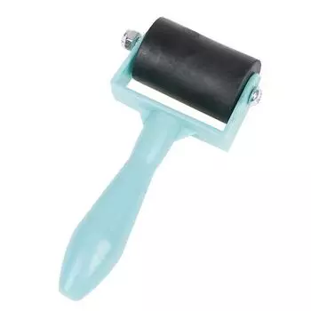 1 шт., резиновый глинистый валик, керамическая скалка, инструмент для моделирования, антипригарный ролик