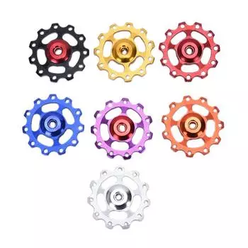 1 шт. ролик заднего переключателя передач для велосипеда, направляющее колесо для шоссейного велосипеда чёрный