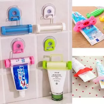 1 шт., роликовая соковыжималка из АБС-пластика, дозатор зубной пасты, тюбик Partner Sucker, подвесной держатель