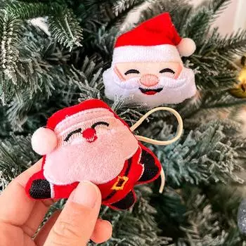 1 шт. Рождественская мультяшная плюшевая брошь аксессуары для одежды праздничные принадлежности украшения