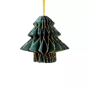 1 шт. Рождественская вечеринка витрина DIY декоративные изделия креативный рождественский сотовый кулон