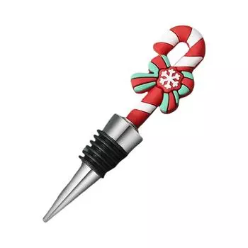 1 шт. Рождественская винная пробка, силиконовая, для винных напитков, герметик для бутылок, винная пробка для шампанского, колпачок для вина B V1R2 Style 3-1pcs