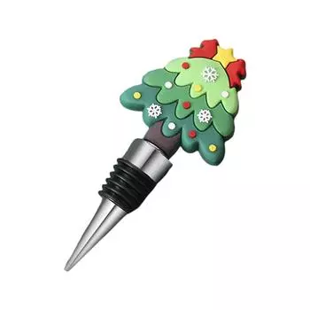 1 шт. Рождественская винная пробка силиконовая герметик для бутылок с вином и напитками пробка для шампанского течь вино вино B W0P8 Style 4-1pcs