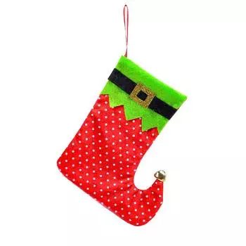 1 шт. рождественские поясные чулки камин рождественские носки подарки A красный