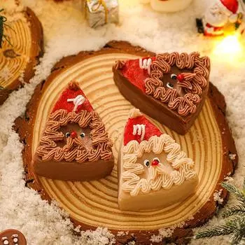 1 шт. Рождественские вибрации, милые сувениры, сопутствующие подарки, креативные украшения для вечеринок, ароматические свечи