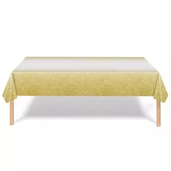 1 шт. Розовая пластиковая скатерть для вечеринок Градиентная пастельно-розовая одноразовая скатерть для прямоугольных столов Светло-розовая Сприн 137x274cm золотистый