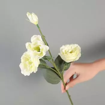 1 шт. розы эустома искусственные розы шелковые цветы европейские искусственные цветы для дома сада свадьбы вечеринки наружного внутреннего украшения