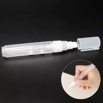 1 шт., ручка для краски, жидкий мел, бочка, трубка, пустая ручка, маркеры для граффити, пластиковые аксессуары 10mm