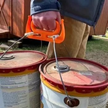 1 шт. Ручка для сумки для продуктов, сумка для переноски покупок, 5 галлонов, прочная, прочная ручка-стойка one pack