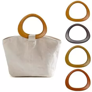 1 шт., ручка для сумки ручной работы, ручка для подарочной коробки, ремень для сумки, деревянная ручка для сумки, ручка для багажа, сделай сам