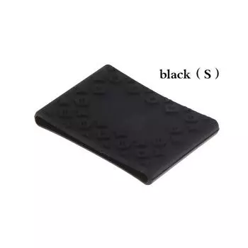 1 шт., ручка для триммера, парикмахерская машинка для стрижки волос, резиновая, противоскользящая, парикмахерская, ручки для велосипеда, парикмахерские, силиконовые, декоративные кольца 4*3.2cm чёрный