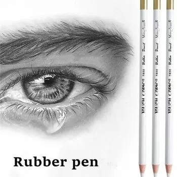 1 шт. ручка-ластик для рисования, используемая для рисования деталей и выделения художественных принадлежностей 1pc