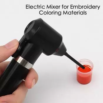 1 шт., ручка-миксер для татуировок, палочка для смешивания красителей, пигментный стержень, окрашивающий аксессуар, миксер, инструменты для ногтей чёрный