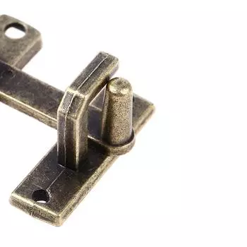 1 шт. ручка замка раздвижной двери окна металлическая дверная защелка цепочка бронзовая защитная защелка