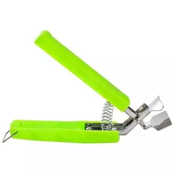 1 шт. Ручки для мисок с защитой от ожогов, ручки для горячих плит, ручки для сковородок, ручки из нержавеющей стали, кухонные принадлежности для приготовления пищи 1pc зелёный