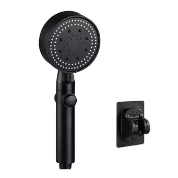 1 шт. ручная душевая головка, душевая головка высокого давления, 5 режимов, регулируемая одним нажатием, аксессуары для ванной комнаты A