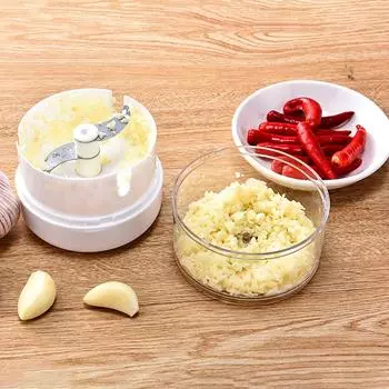 1 шт. Ручная мини-шинковка для чеснокодавилки, многофункциональный кухонный комбайн, мясорубка, кухонные принадлежности, пресс для чеснока