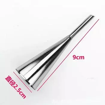 1 шт. Ручная работа Сделай сам Длинные эклеры Шприцы Набор насадок для кондитерских изделий из нержавеющей стали Насадка для крема для эклеров для глазури Кондитерская насадка Кухонные инструменты 1Pc