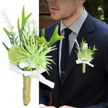 1 шт., ручная работа, свадебные принадлежности, булавка, европейский стиль, сочный, нежный, имитация запястья, цветок, грудь, цветок