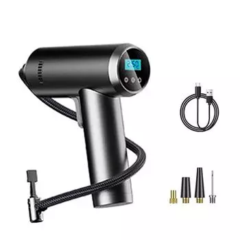 1 шт. ручной беспроводной автомобильный инфляционный насос мини портативный зарядный велосипедный электромобиль накачивающий насос для шин