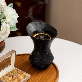 1 шт. Ручной держатель для ароматерапии в ближневосточном стиле, курильница для благовоний, домашний декор, воронкообразная горелка для зала для йоги, 3 цвета