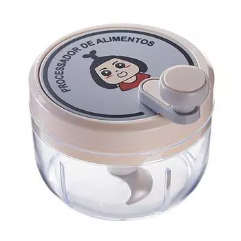 1 шт. ручной измельчитель чеснока, высокоэффективный многофункциональный безопасный прочный ручной измельчитель чеснока