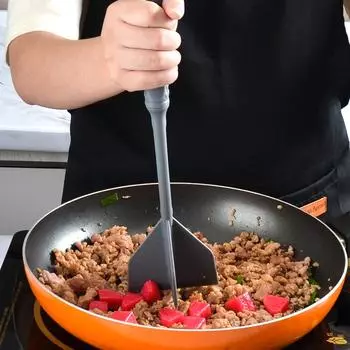 1 шт. Ручной измельчитель мяса для кухни, мясорубка, гаджет для измельчения мяса чёрный