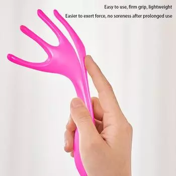 1 шт. ручной массажер для кожи головы с шестью когтями, массажер для головы, зудящая палочка, расслабляющий массаж, покалывание и царапание для стимуляции волос