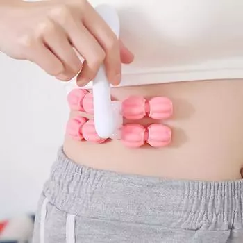 1 шт. ручной массажер роликовый массажер для мышц рук спины шеи ног плеч ног инструмент для снятия боли массаж onesize