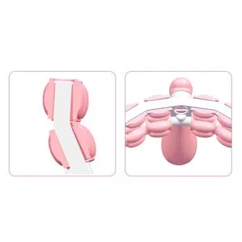 1 шт. ручной массажер роликовый массажер для мышц рук спины шеи ног плеч ног инструмент для снятия боли массаж onesize