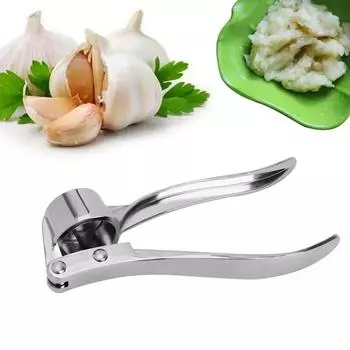 1 шт. Ручной пресс для чеснока из нержавеющей стали, ручная соковыжималка для чеснока, измельчитель для имбиря, мясорубка, пресс-инструмент, кухонные принадлежности