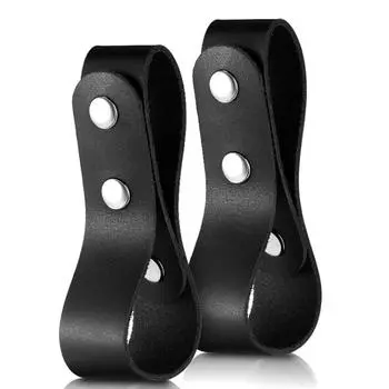 1 шт. Ручной работы кожаная кобура для кнута Хэллоуин кнут-бык петля портативный держатель для кнутов на ремень ковбой