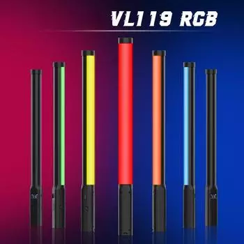 1 шт. Ручной RGB цветной светильник-палочка 19,68 дюйма, ручной светодиодный светильник CRI 95+ 2500K-9000K, лампа для фотостудии
