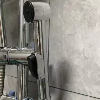 1 шт. Ручной смеситель для ванны двойного назначения с насадкой для промывки под давлением - Простая установка, Современная хромированная отделка, Настенный, Не требует батареек