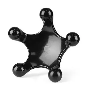 1 шт. ручные массажеры инструменты для спины пентаграмма массажный мяч акупрессура нежный самомассажер триггерные точечные массажные инструменты чёрный