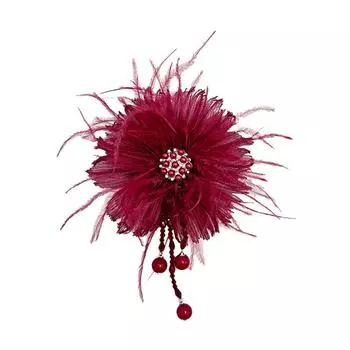 1 шт. ручные украшения для выступлений, цветочные аксессуары, эстетическая красота, украшения для одежды, темпераментные аксессуары для волос чёрный