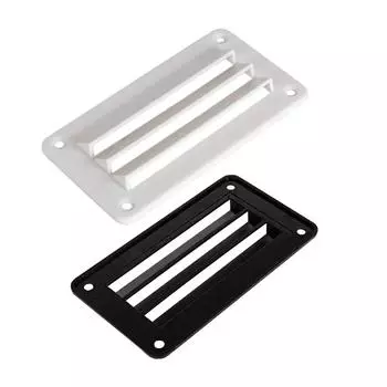 1 шт. RV Air Vent Louver Professional Bathroom Office Vent Outlet Louver Louver для лодок, яхт, аксессуаров, вытяжного вентилятора белый
