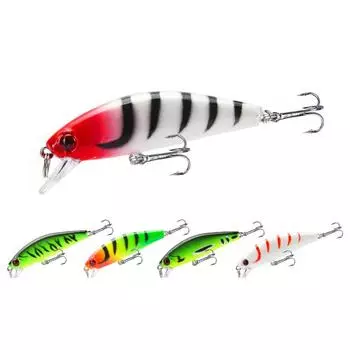 1 шт. рыболовная приманка 5,5 см/6,5 г приманка для щуки приманка для верблюжьей камышевки приманка для окуня имитация рыболовных снастей рыболовные воблеры приманки 1#
