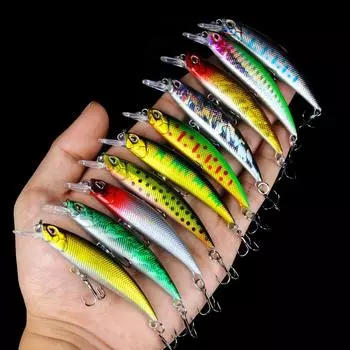 1 шт., рыболовная приманка для гольяна, 8 мм, 9 г, тонущая жесткая приманка, воблер, джиг-приманка, приманка для карпа, полосатый окунь, Pesca, рыболовные снасти SwimBait